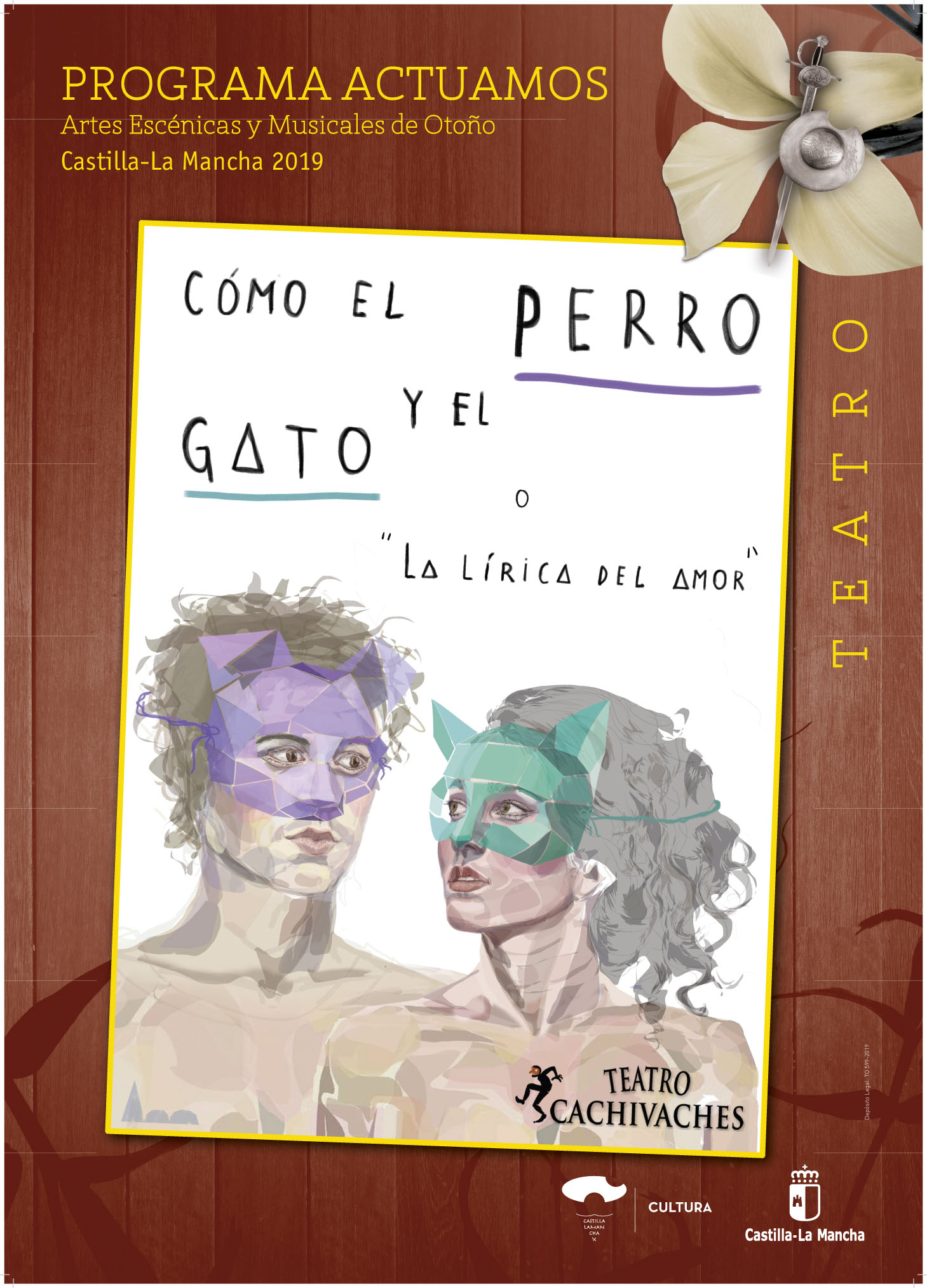 Resultado de imagen de COMO EL PERRO Y GATO CACHIVACHES TEATRO POTOÑO"